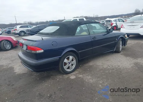 2003 Saab 9-3 Se z USA, uszkodzony, nr VIN YS3DF75K837013098